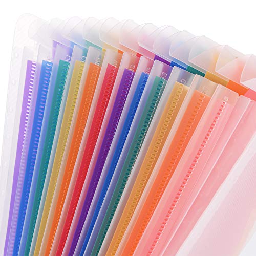 Expanding Portable Hand-Held Accordion File Folder File Organizer Wallet for Cards Coupons Receipt Tax Item or Changes, 10.32X5.31 inches, 13 Pockets - Thumbnail 5
