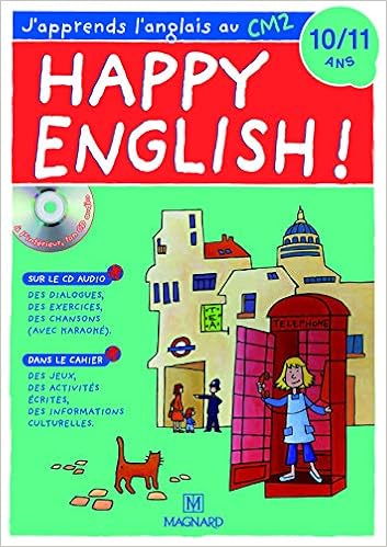 Amazon Fr Happy English J Apprends L Anglais Au Cm2 1cd Audio Najac Katy Serrain Anne Rachel Livres