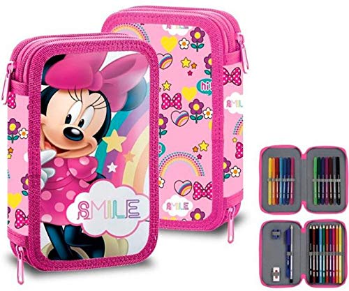 Minnie Mouse Multicoloured Pencil Cases