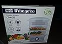 Orbegozo CO 4015 - Vaporera eléctrica, libre de BPA, 3 ...