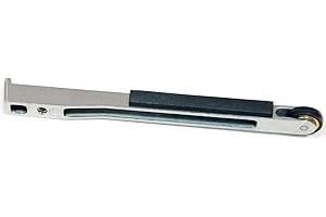 Dynabrade (11202) Contact Arm Assembly | 5/8" Diameter x 1/8" Wide, Rubber Wheel, with 1/4" (6 mm) Wide Platen | For 1/4" (6 mm) Wide x 18" (457 mm) Long Belts