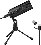 FIFINE USB Microphone K669B Condenser Cardioid for PC Mac Streaming view 1
