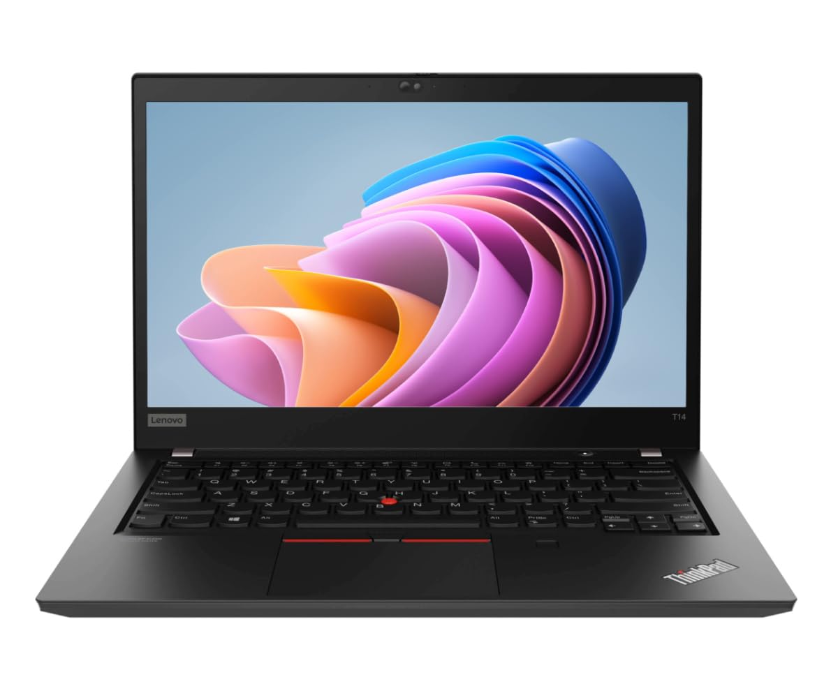 Lenovo ThinkPad T14 Gen 1 14 Zoll 1920x1080 Full HD Intel Core i5 10310U 256GB SSD Festplatte 16GB Speicher Windows 11 Pro Webcam Notebook Laptop (Generalüberholt) 3