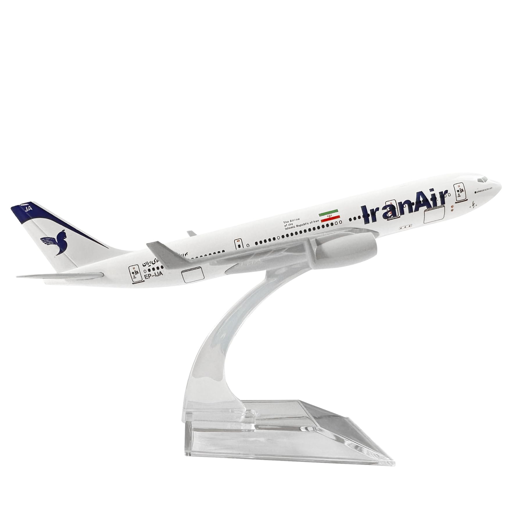 Bswath 1:400 Scale Metal A330 Model Plane - Die-cast Alloy Airplane for Gift and Collection