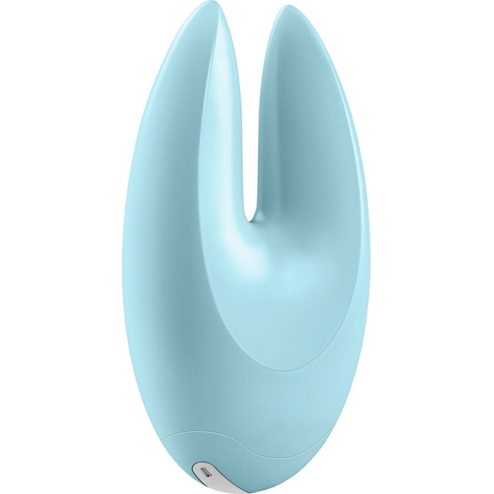 OVO S4 Rechargeable Lay on Vibrator, Aqua