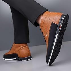 Men's Casual Dress Boots Motorcycle Boots Plus Size