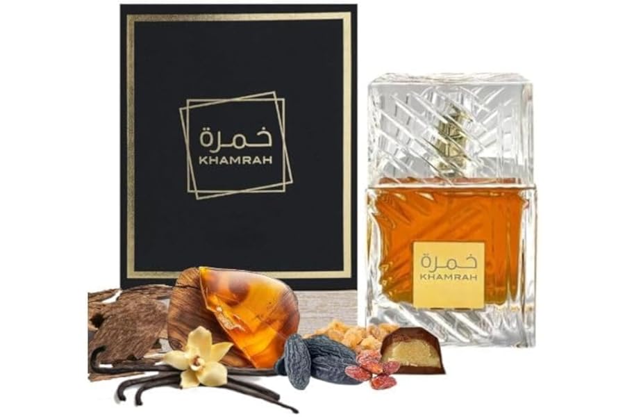 Exclusive Perfume Collection – 100ml Long Lasting Eau de Parfum – Unisex Fragrances – Oriental, Spicy & Woody Blends (Khamrah Original Edition)
