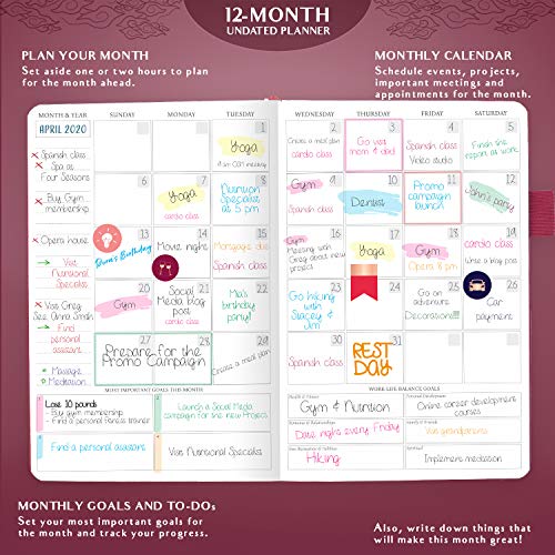 Legend Planner Hourly Schedule Edition Deluxe Weekly & Daily