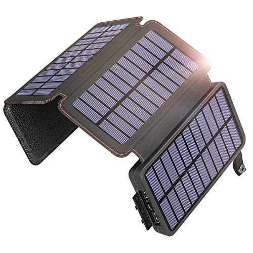 Solar Power Bank Charger 25000mAh SOARAISE Portable Solar Charger