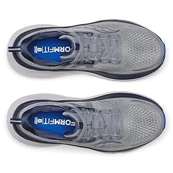 Saucony Men's Guide 18 Sneaker, Flint/Navy, 10.5
