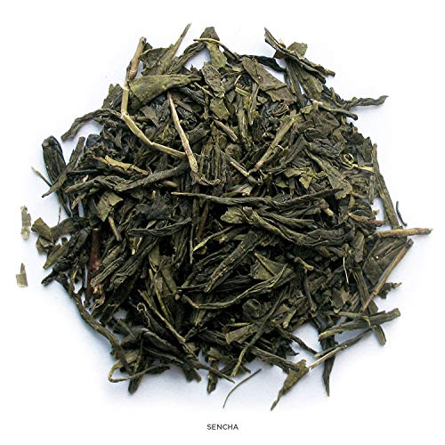 Tea Forte Sencha Loose Bulk Tea, 1 Pound Pouch, Organic Green Tea Tea Makes 160170 Cups