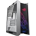 ASUS ROG Strix Helios GX601 White Edition RGB Mid-Tower Computer Case for ATX/EATX Motherboards with tempered glass, aluminum frame, GPU braces, 420mm radiator support and Aura Sync