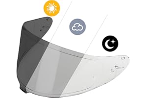 Soman Photochromic RF-1400 RF 1400 Visors Shield Replacement, Photochromic CWR-F2 Visor Face Shield Compatible with RF-1400 CWR-F2 Z8 NXR2 Uv Protection (Photochromic)