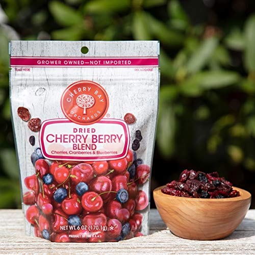 Cherry Bay Orchards Dried Mixed Fruit Blend (Cherries, Blueberries