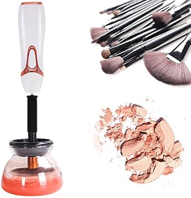 limpiador de brochas de maquillaje