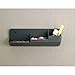 Officemate Minimalist Wall Organizer, 4 Compartments, Black, Gray