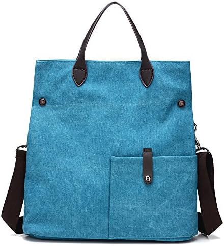 Mfeo Women Canvas Shoulder Bags Cross-Body Bag Messenger Bag Tote Bags Handbag