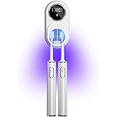 Toothbrush Cleaner & Toothbrush Holder, Cleaning and Air Drying, LED Smart Screen, Rechargeable Wall Mount Toothbrush Holder for Bathrooms