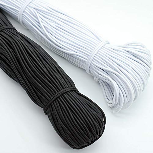 Elastic Cord (Black, 4mm)