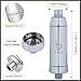 Multi-Stage Shower Filter for Hard Water - Universal Fit, Replaceable Cartridge Hard Water Softener - Shower Head Water Filter Removes Heavy Metals for Body, Skin, Nails, Hair Health, More by V for B