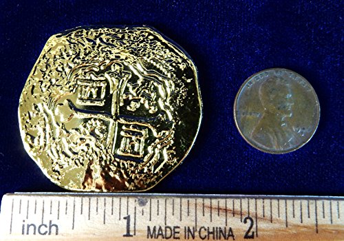 Extra Large Pirate Coins (Gold, 20 Coins)