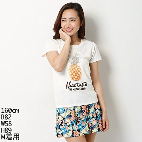 Amazon イング Ingni Tシャツ パイナップルt オフホワイト M Tシャツ カットソー 通販