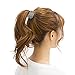 DEEKA Rhinestone Glitter Ponytail Holder Cuffs Elastic Hair Tie Band Pack of 3 for Women