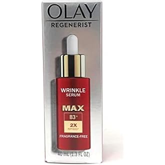 Olay Niacinamide Serum MAX Wrinkle Reducing, Fragrance – Free, 1.3oz. (40 mL)