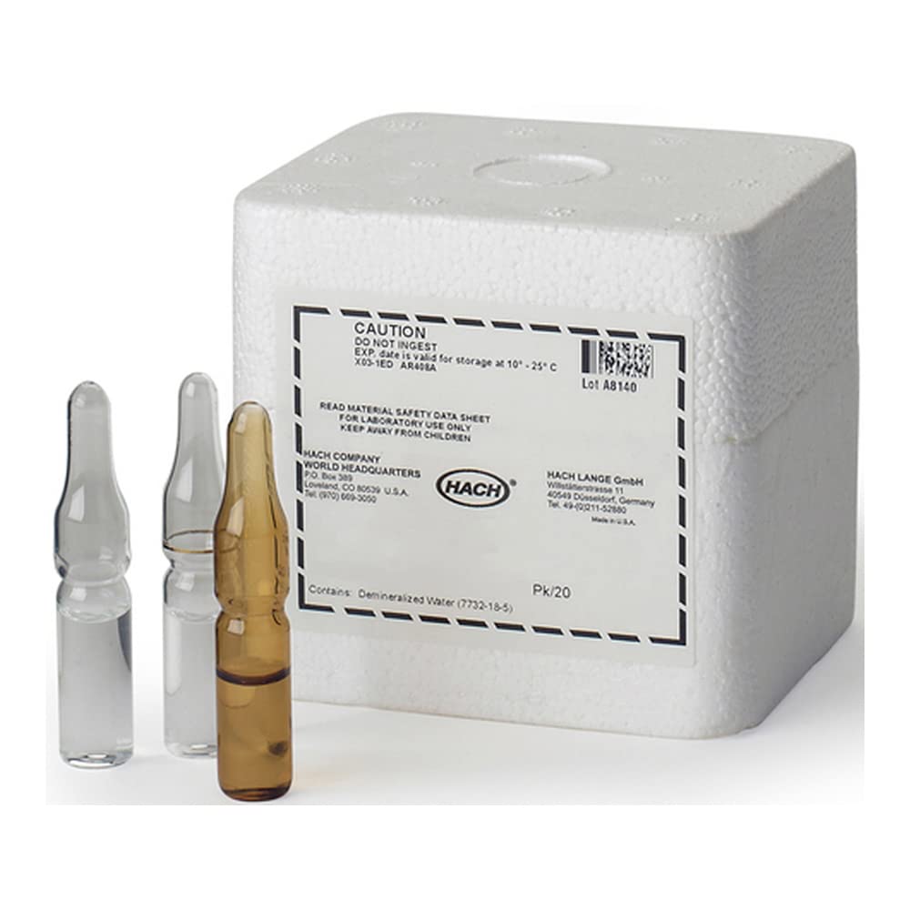 Hach 2112820 Manganese Standard Solution, 25 mg/L
