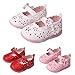 AMA(TM) Toddler Girls Hollow Sandals Soft-Soled Princess Crib Shoes Prewalker