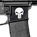 GunSkins Magwell Skin Specialty Vinyl Decal for AR-15/M4 Lower Receivers (Skull)