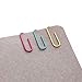 U Brands Binder Clips Paper Clips and Push Pins Value Pack, Pop Spring Fashion Colors, 173-Count