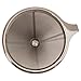 ONE DAY SALE!! Pour Over Coffee Dripper – Stainless Steel Durable, Heat Resistant, Reusable Filter Cone & Dishwasher Safe Coffee Brewer –The Best Pour Over Coffee Maker