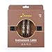 Donner Guitar Cable 20 ft Premium Electric Instrument Bass Cable AMP Cord 1/4 Straight Black Blue