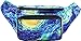 SoJourner Galaxy Rave Fanny Pack - Packs for festival women, men | Cute Fashion Waist Bag Belt Bags (Starry Night Blue)