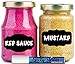 COLIBROX Chalkboard Labels for Jars - 83 Premium Chalk Stickers for Jars + Erasable White Chalk Marker to Decorate Your Kitchen Pantry Storage & Office