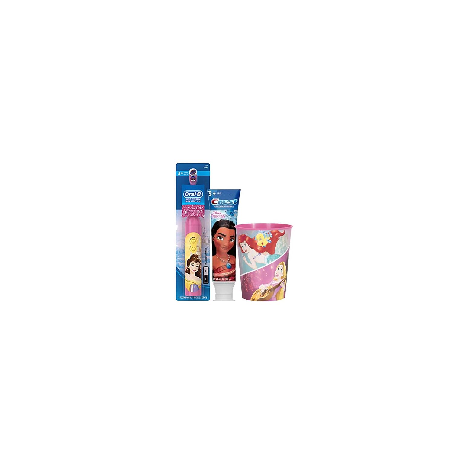 Disney Princess Sprakling Smile Oral Hygiene Gift Set! Includes Turbo