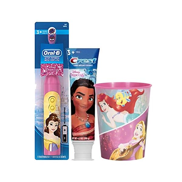 Disney Princess Sprakling Smile Oral Hygiene Gift Set! Includes Turbo