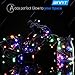 ANNT Solar Powered LED String Light, Ambiance Lighting, 55ft 17m 100 LED Solar Fairy String Lights for Outdoor, Gardens, Homes, Christmas Party (100 LED, Multi color)
