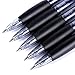 Color Technik GP-1 Premium Retractable Gel Ink Roller Ball Pens, Fine Point 0.7mm, Set of 12 Gel Pens, Black Quick Dry Gel Ink with Comfort Grip, Long Lasting!