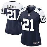 rc_Cowboys Womens Ezekiel_Elliott 21# White/Navy Dallas Jersey S
