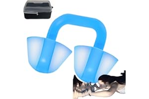 YTRUOYI Swimming Nose Plugs, Swimming Nose Clip Nose Protector with Case Comfortable Swimming Accessories for Surfing Adults Kids(Age 7+) Beginners