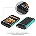 ZTE Maven / Overture 2 / Z810 / Z812 Case, INNOVAA Anti-Slip Shockproof Soft Silicone Durable Armor Case (Not Compatible with ZTE Maven 2) W/ Free Screen Protector & Stylus Pen - Grey/Teal