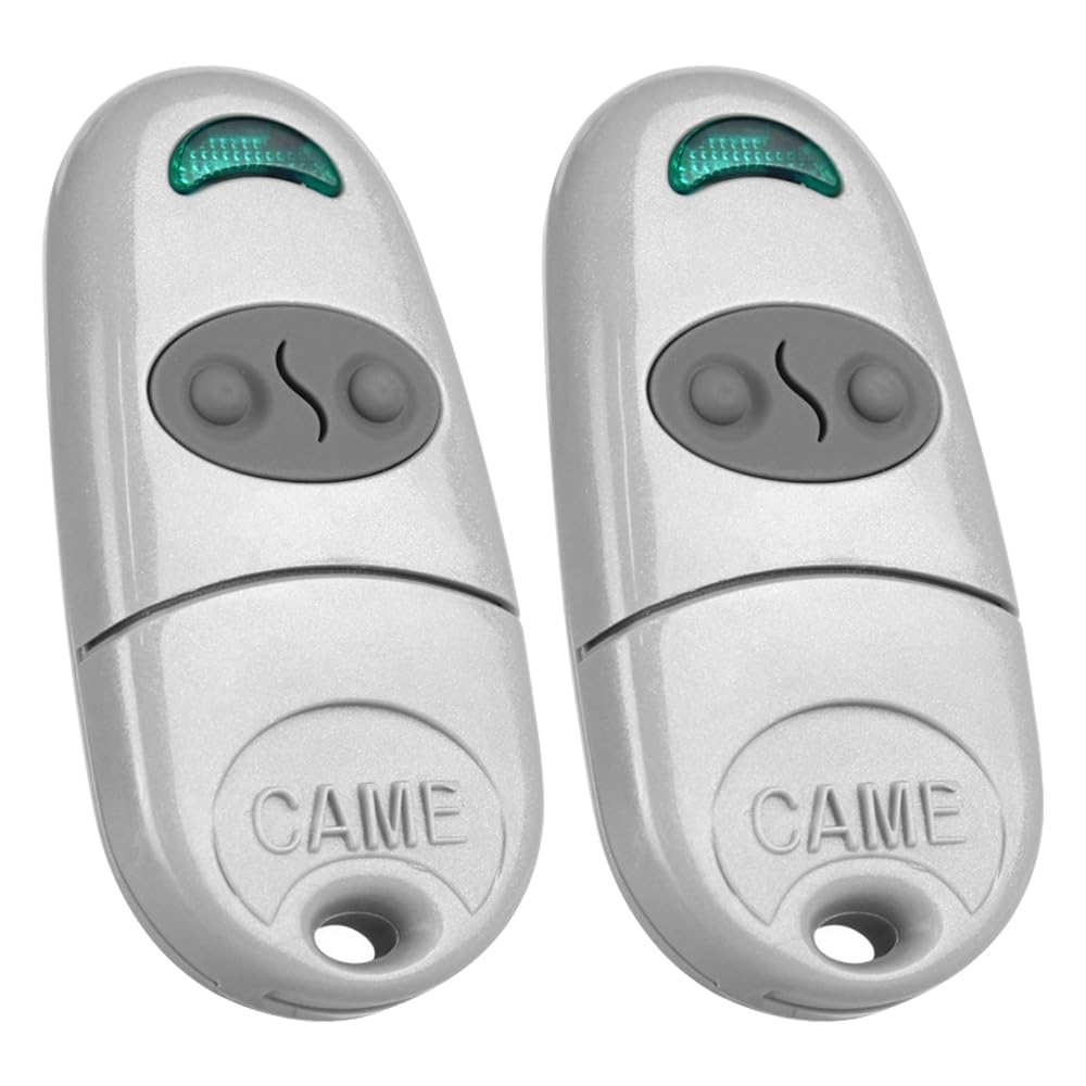 2PCS Remote Control Key Fobs, Universal Wireless Copy Remote Control, Garage Door Remote, Electric Gate Fob RemoteControl Compatible with 433.92MHz Came Top432EE 432NA 432SA 432M