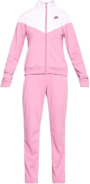 nike pink tracksuit womens