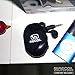 Recoil Automatic Cord Winder for Headphones and Earbuds. No More Tangled Headphones! The Original Retactable Cord Organizer. Black, Size Small
