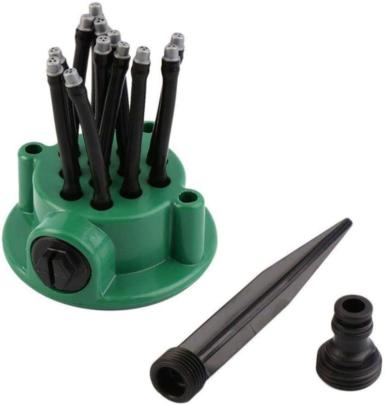 360 Degree Garden Sprinkler for Small Areas Adjustable Lawn & Garden Sprinklers Automatic Multi-Head Sprinkler System Rotary Sprinklers Lawn Grass Sprayer for Plants, Greenhouse, Lawn, Garden, Yard : Garden & Outdoor