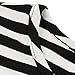 Ezcosplay Women's Vintage Striped Mid Sleeve A-line Cocktail Party Swing Dress