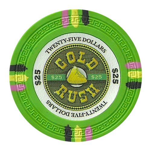 Gold Rush Claysmith 14gm Clay Poker Chips - 12 Chip Sample Set - Thumbnail 4