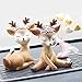 KEYUM Deer Figurines Toys Decor 4.3